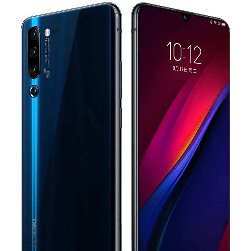 Смартфон lenovo Z6 Pro 5G L79041, 8 ГБ, 256 ГБ, Snapdragon 855, 5G, Android, 6,39 дюймов, OLED, 48MP, четырехъядерный, с глобальной ПЗУ, 4000 мАч, 5G, телефон