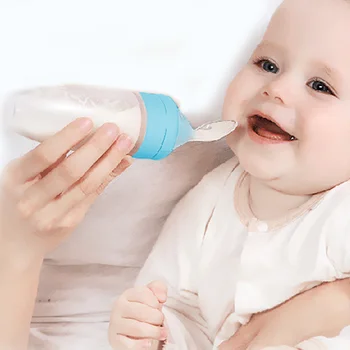 

2019 Infant Feeding Cute Tableware Cereal Food Supplement Environmentally Friendly Material Training Rice Spoon Anti-Fall Jam