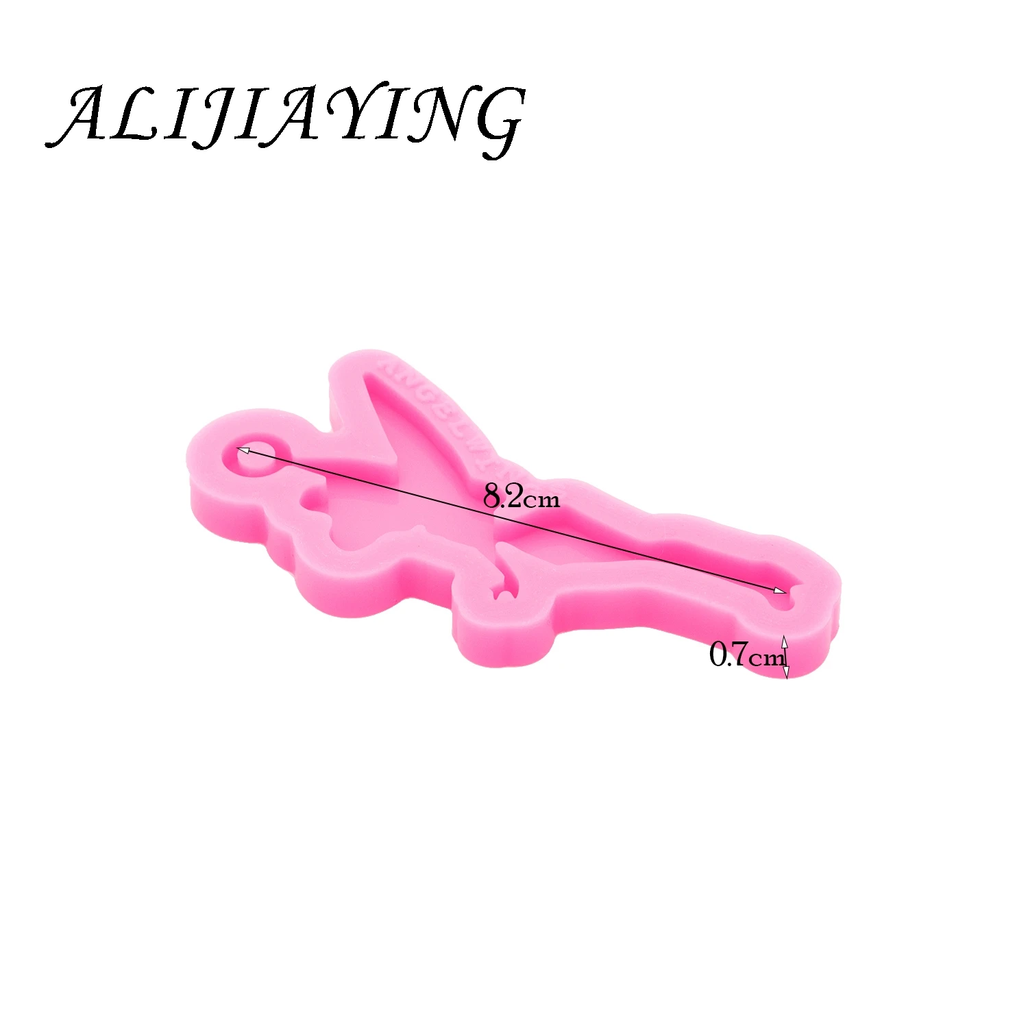 Resin Mold Silicone Flower Fairy Moulds DIY for Keychain Epoxy Jewellery Making DY0670 silicone mold