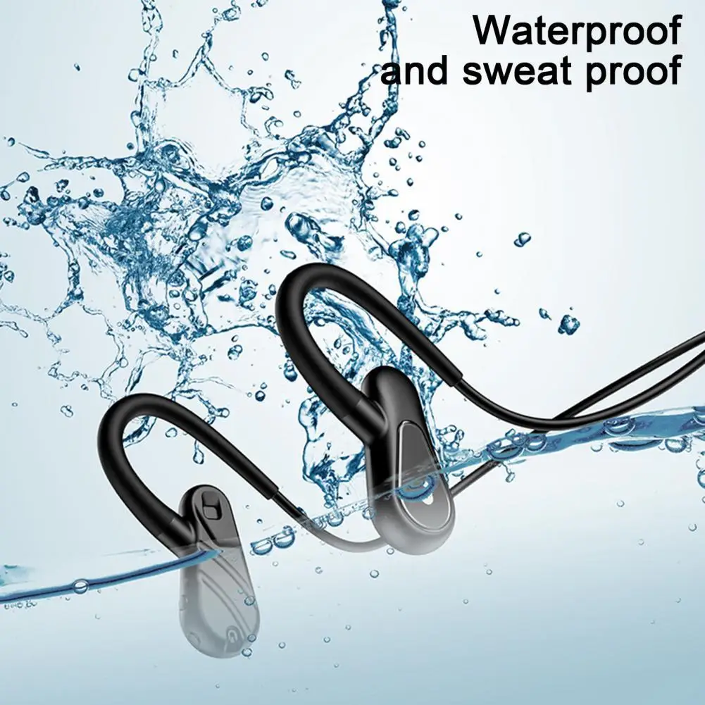 Generic Bone Conduction Headphones Bluetooth 5.0 Waterproof Wireless