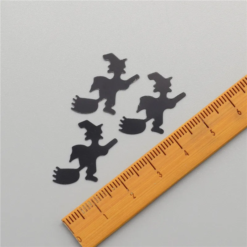 25g Ghost Shape Loose Sequins Pailettes For Kid DIY Party Halloween Decoration Festival Ornament DIY Accessories - Цвет: Латунь