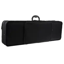 Shoulder Bag for 4/4 Violin Case with Hygrometer 77 X 25 X 13 Cm, Black