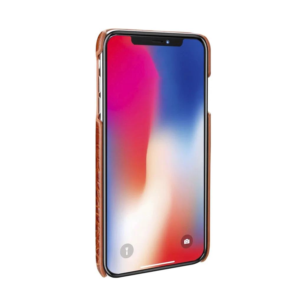 Чехол для Iphone 11 Pro Max, тонкий чехол для телефона, чехол из натуральной кожи, чехол для телефона из крокодиловой кожи