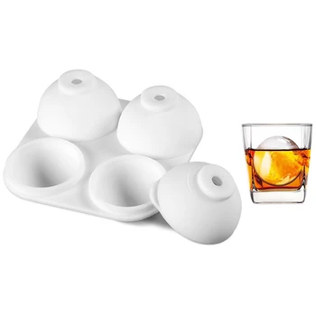 

4 Cavity Sphere Silicone mold Round Jelly Mould Cake Mousse Mould Mousse Dessert Mold Cake Decoration Tools Cake Tools