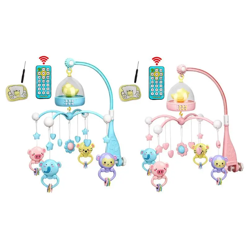 

Baby Musical Crib Rattle Cot Mobile Stars Dreams Light Flash Nusery Lullaby Toy