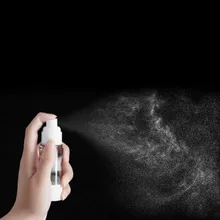 2 шт дорожный прозрачный пластмассовый распылитель для духов бутылка-распылитель маленький мини пустой Заправляемый спрей бутылка Dec