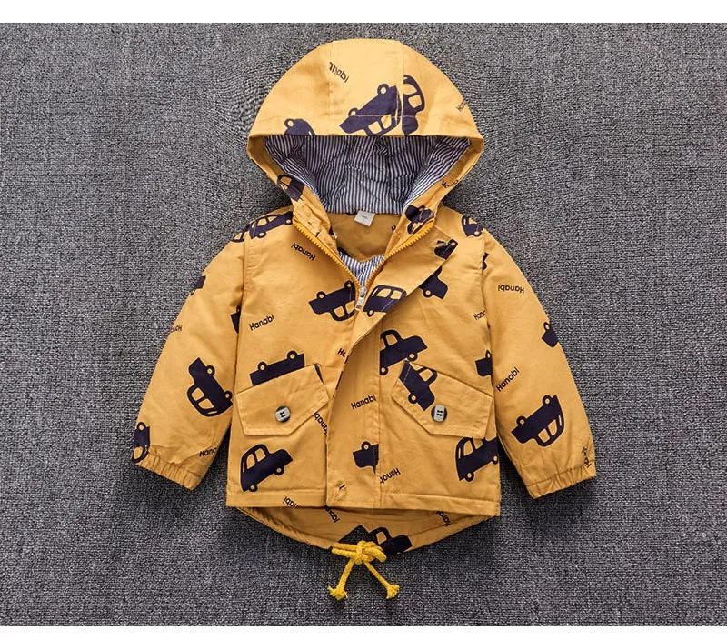 CROAL CHERIE Warm Winter Jacket Coat Baby Boys Parka Cute Car Kids Jacket Hood Winter Children Jacket Fall Toddler Outerwear (5)