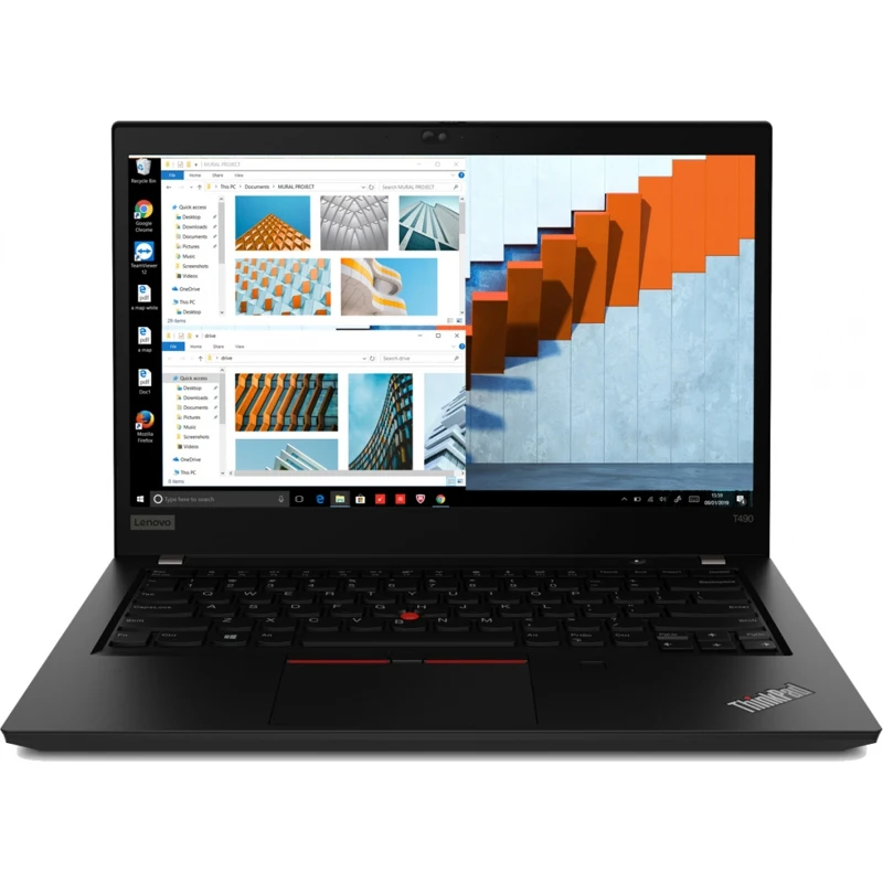 Ноутбук Lenovo ThinkPad T490 14&quot IPS Intel Core i5-8265U 8 Гб SSD 256 UHD Graphics 620 Windows 10 Pro 20N20076RT | Компьютеры