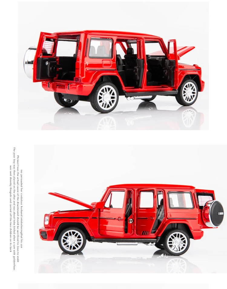 Литая под давлением модель автомобиля из 1:32 сплава, модель автомобиля, игрушечный звуковой светильник, игрушечный автомобиль для G63, игрушки для мальчиков, детский подарок, автомобильные игрушки