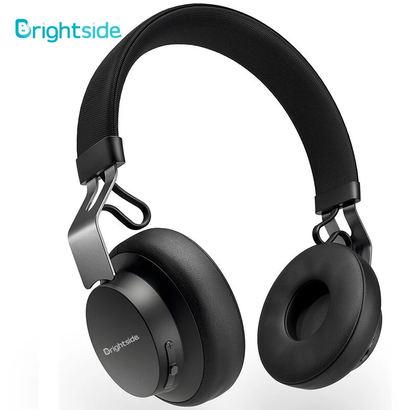 Brightside Wireless Bluetooth Headphone Deep Bass Headset Headphone Earphone Stereo With FM TF Card For Ipad Mobile Phone PC
