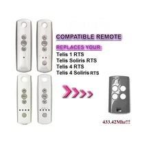 FOR Telis 4 RTS Telis 4 Soliris RTS compatible garage door remote control free shipping Access Control FOR Telis 4 RTS Telis 4 Soliris RTS compatible garage door remote control free shipping Access Control