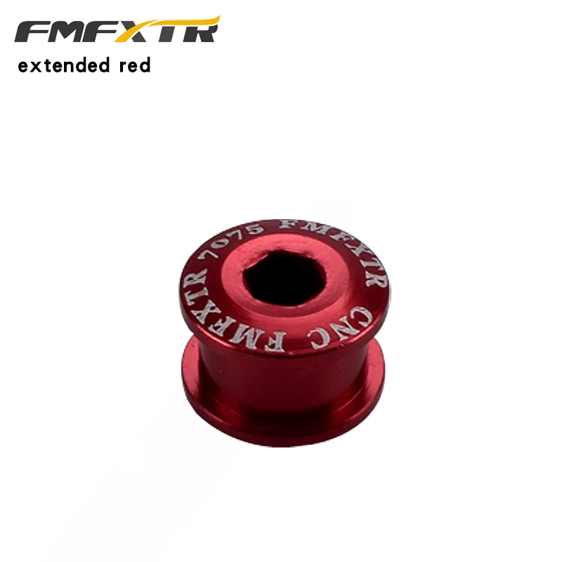 red upgrade FMFXTR MTB винты для велосипедного колеса велосипедный велосипед M8 болты из сплава одинарные/двойные зубные пластины Шурупы Для ногтей супер светильник Crankset Scr - Цвет: red upgrade