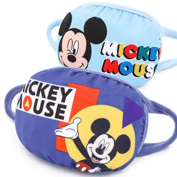 

Disney Mask 2 pcs For 2-5 Yeasr Old Kid Mickey Mask Face Mouth Mask PM2.5 Anti-dust Washable Reusable Child Mask with 4 Filters