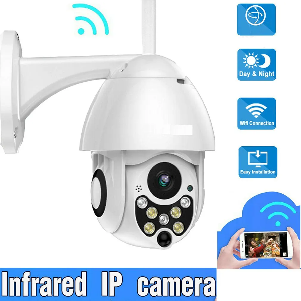 How to buy Price of  1080P Ptz Ip Camera Outdoor Speed Dome Wireless Wifi Security Camera Pan Tilt 4X Zoom Ir Network Cc
