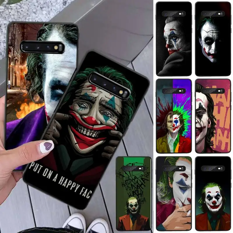 

LJHYDFCNB clown Phone Case For Samsung S8 S8 Plus S9 S9 Plus S10 S10 plus S10E lite S10-5G S20 UITRA plus
