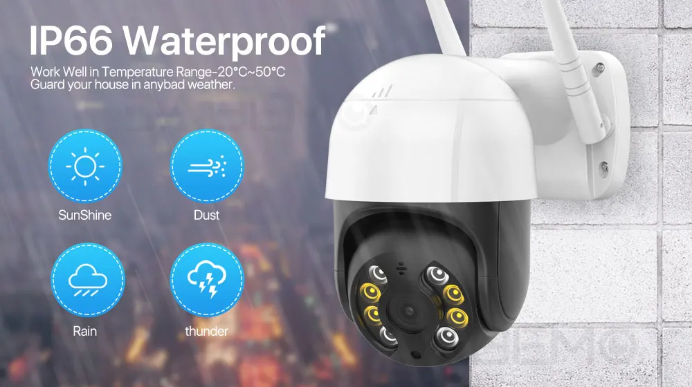 best outdoor security cameras 8MP 4K HD IP Camera 5MP Outdoor iCSee Wifi Camera PTZ Security CCTV Camera Ai Human Detection External Surveillance Camera H.265 night owl surveillance cameras