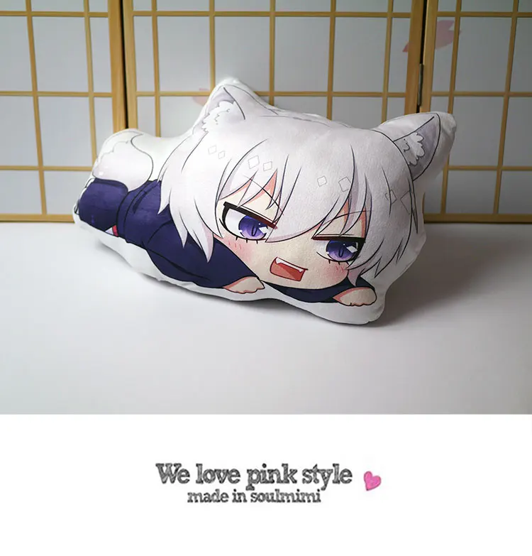 Kamisama kiss фигурка Подушка Игрушка Аниме Kamisama Love Tomoe плюшевая мягкая милая кукла лиса Двусторонняя наволочка 50 см для подарка