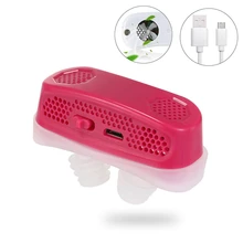 3 цвета могут выбрать электронные устройства против храпа концентратор кислорода клипса от храпа расширитель для носа расширитель-USB Перезаряжаемый