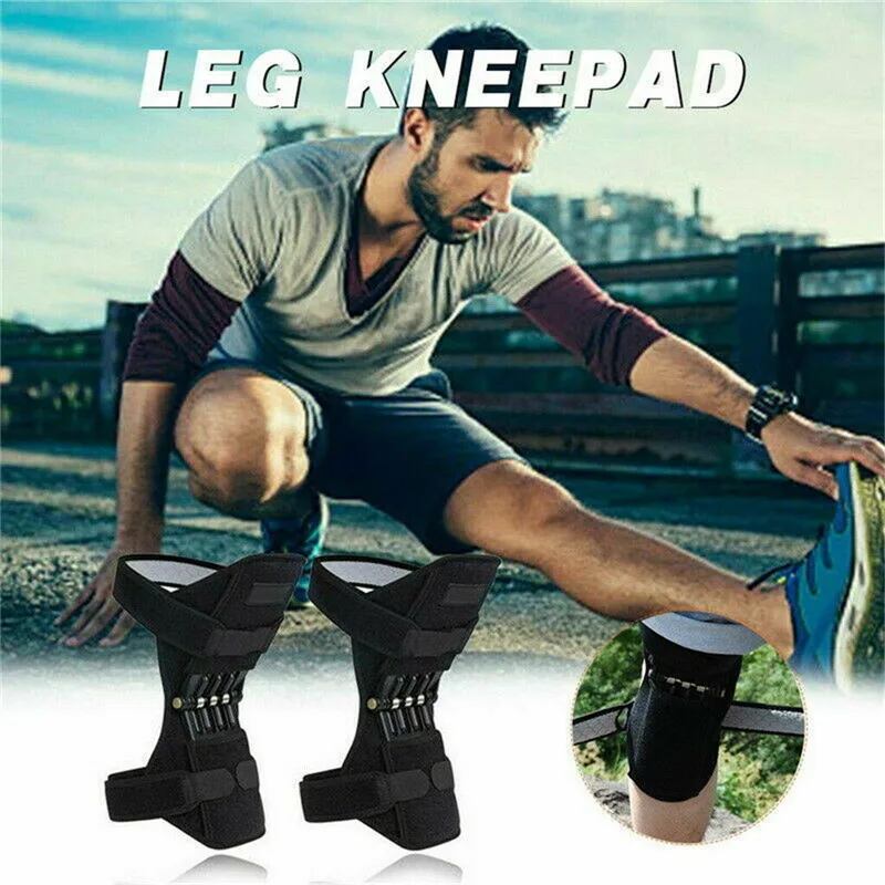 

Power Leg Knee Protection Joint Support Knee Pads Breathable Non-Slip Lift Knee Pads Rebound Spring Force Sports Protection Tool