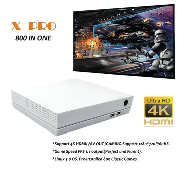 

CARPRIE New Video Game Console 64Bit 4K HD HDMI Output Retro 800 Classic Family Retro Games TV 32G XPRO joystick 20JUL 3