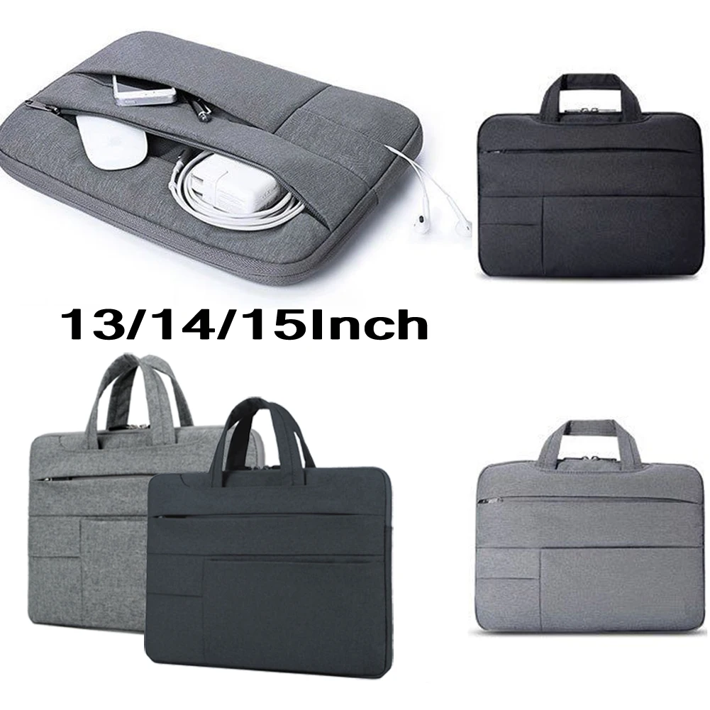 Newest Hot Business Notebook Laptop Sleeve Carry Case Bag Handbag For 13 14 15 Inch Computer Case Skin Durable Bags