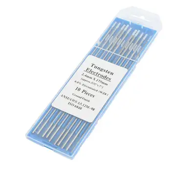 

Metalworking TIG Welders Torch WT20 Zirconiated Thorium Tungsten Electrodes Set