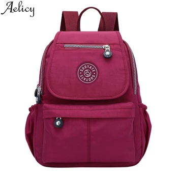 

Aelicy Travel Backpack Waterproof Fashion Backpack Women Shoulder Bag Large Capacity Travel Bags School Backpack Bags For Woman
