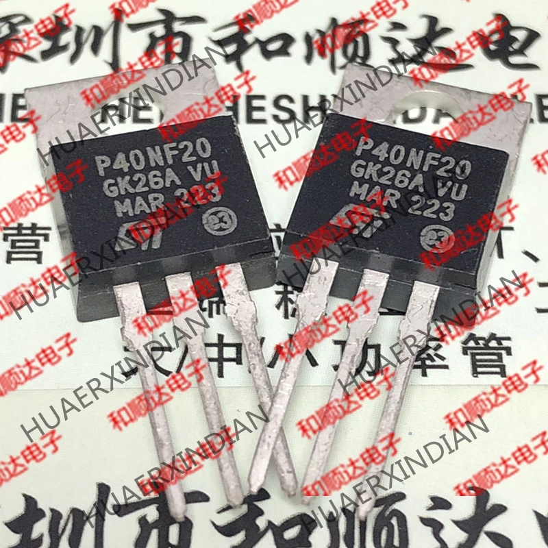 20PCS/LOT New original P40NF20 STP40NF20 TO-220 200V 40A