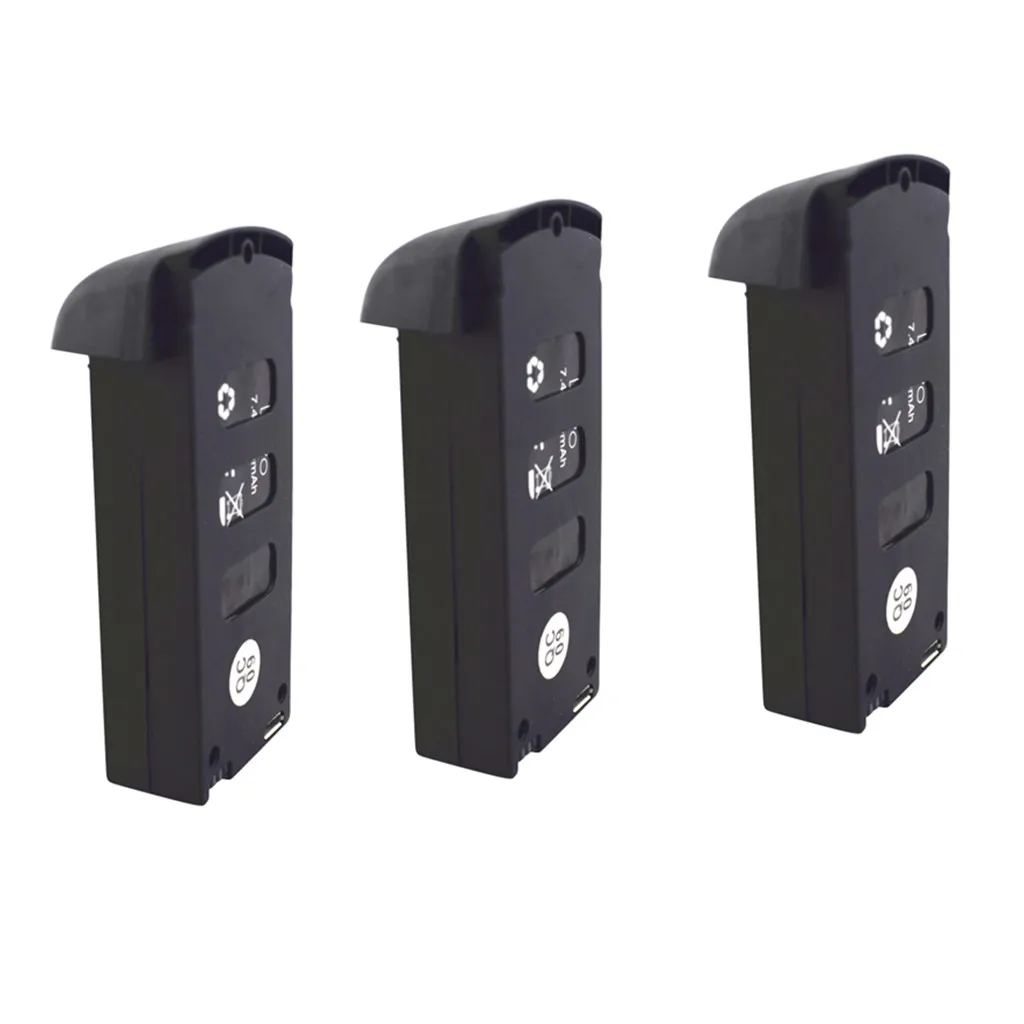 

3PCS 7.4V 900mah lithium battery for SMRC S20 GPS version folding four-axis drone lithium battery