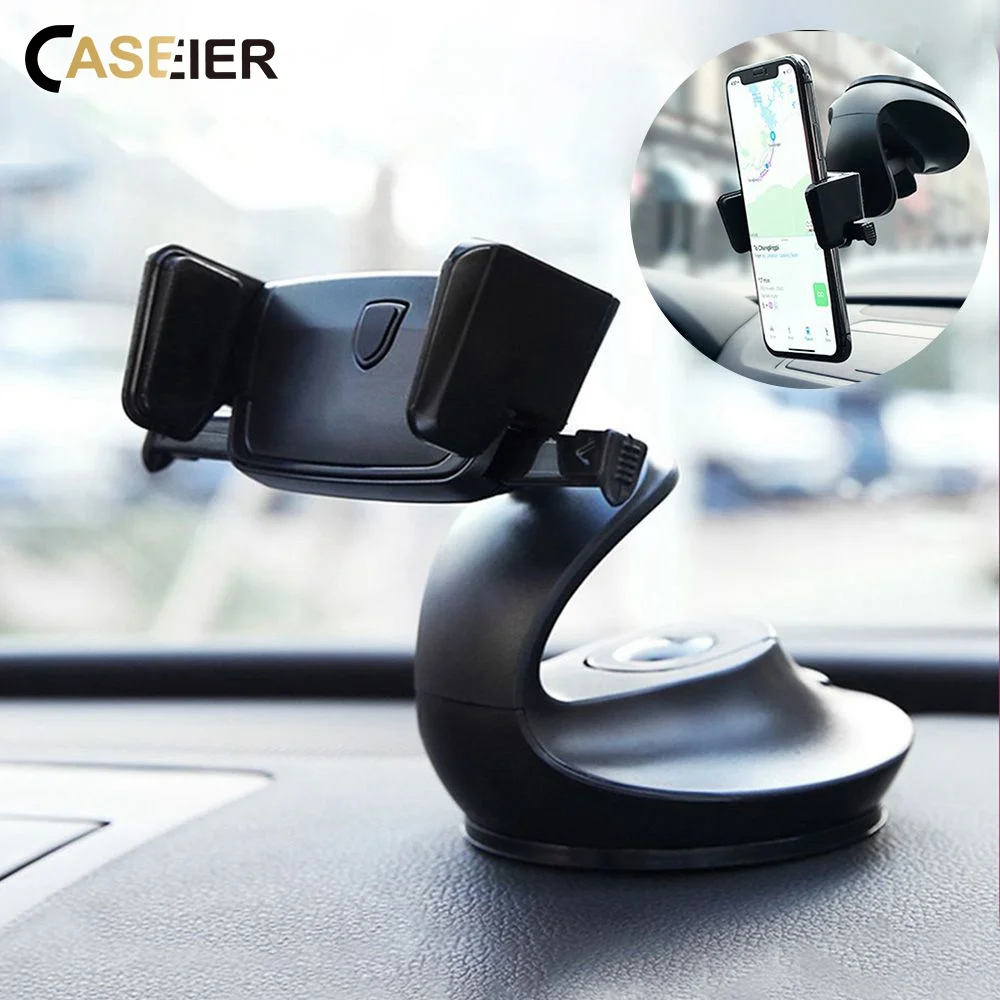 

CASEIER Auto Lock Car Phone Holder For Phone In Car Dashboard Windshield Desk Holders Air Vent Mount Phone Stand Support Stands