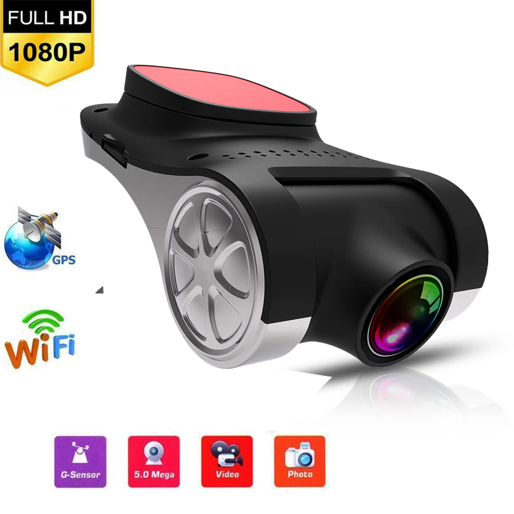 Volle 1080P HD USB Auto DVR 2MP Kamera Video Recorder WiFi GPS ADAS G-sensor Dash Cam Mit motion Detection Night Vision Volle 1080P HD USB Auto DVR 2MP Kamera Video Recorder WiFi GPS ADAS G-sensor Dash Cam Mit motion Detection Night Vision