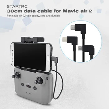 

Remote Controller USB Data Cable Playing Cell Phone Eco-friendly Safety Elements 30cm/12 inch for DJI Mavic Air 2