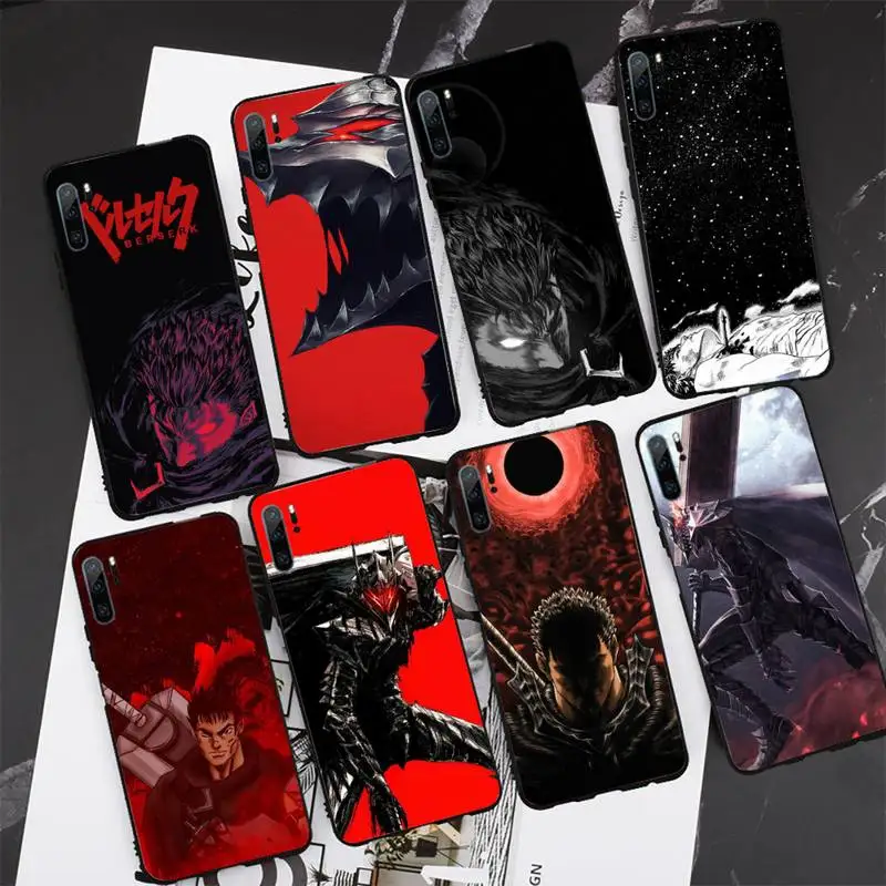 Стильный чехол Berserk для телефона в стиле аниме Samsung S6 S7 S8 S9 S10 edge plus 5G S20 S21 s30