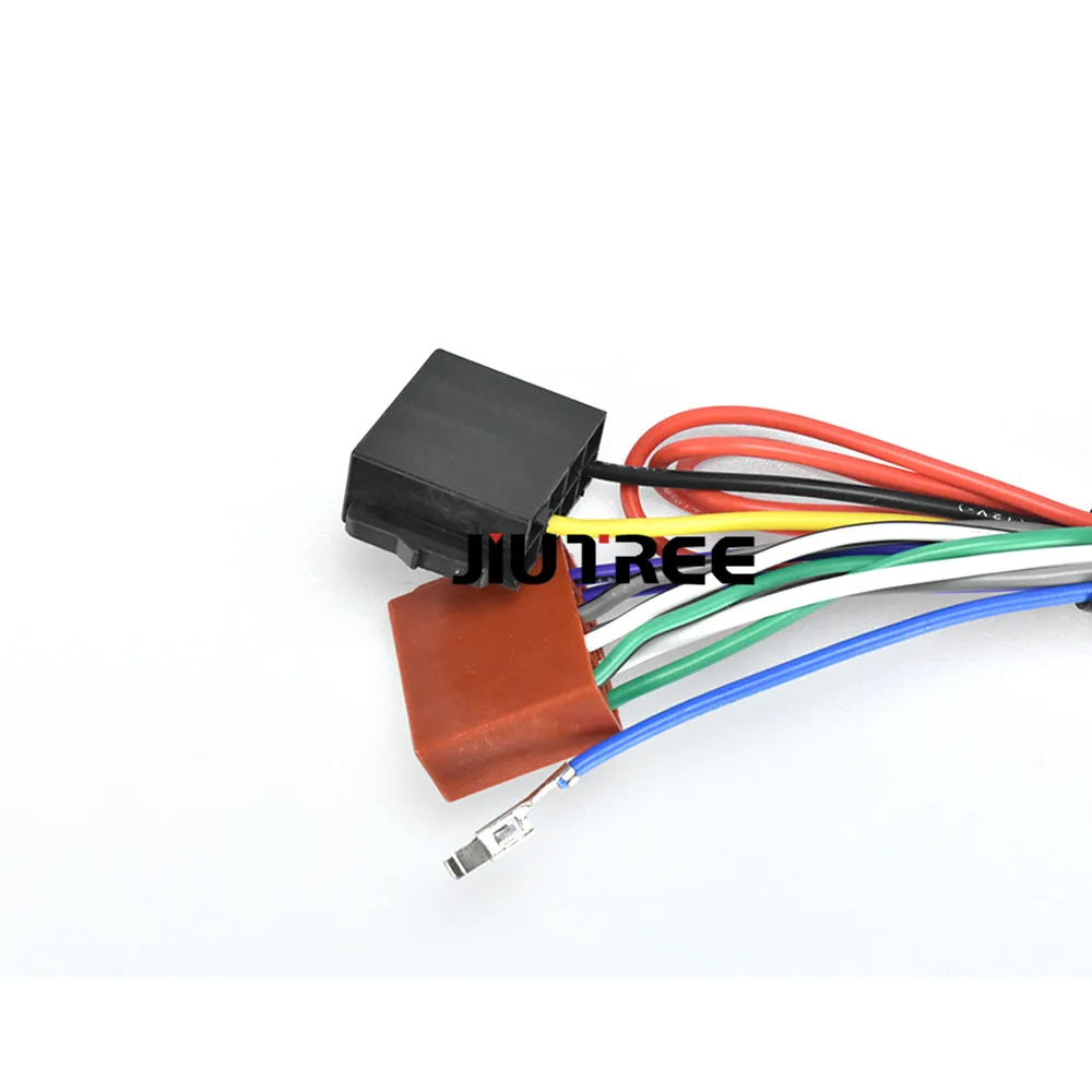 12-025 iso радио разъем для Volkswagen Golf/для Passat/для Touran/для Audi/для Skoda Seat Жгут Проводов Кабель-адаптер