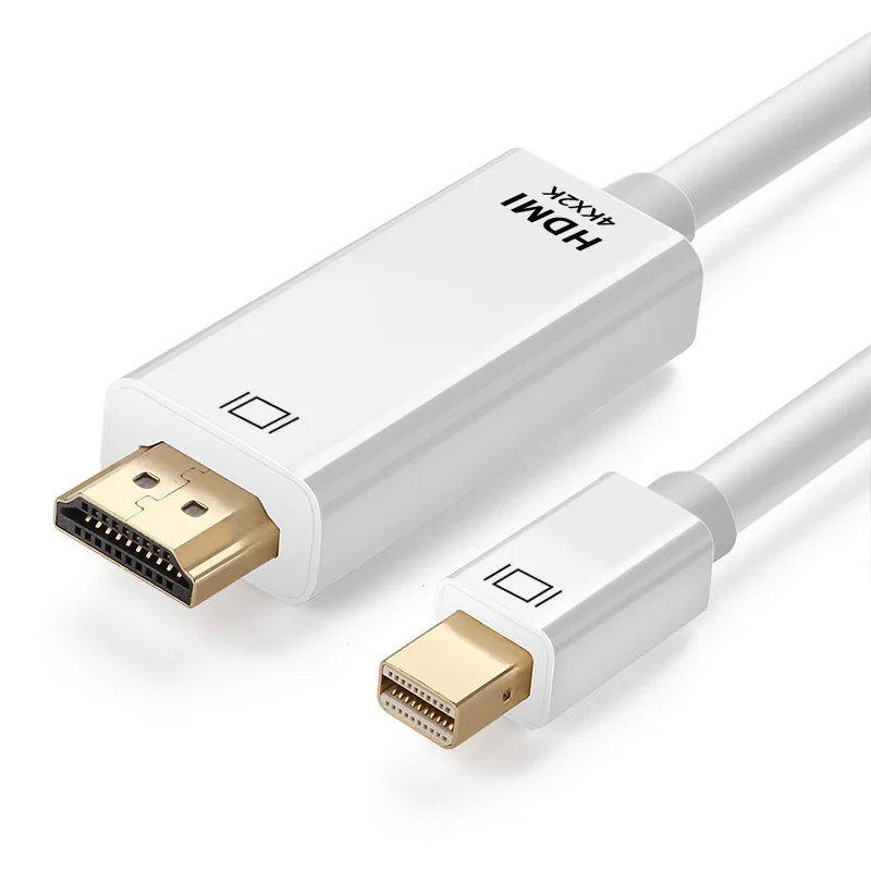 Супер прозрачный кабель-адаптер Mini DP Для Hdmi1 8 M Mini DP для HDMI 4k