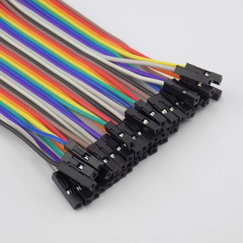 Versatile 40-Pin Jumper Wire Cable Set for DIY Electronics Projects