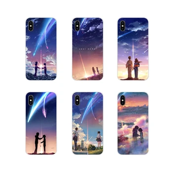 

For Samsung A10 A30 A40 A50 A60 A70 Galaxy S2 Note 2 3 Grand Core Prime Japanese Anime Your Name Kimi no Na wa Accessories Cover