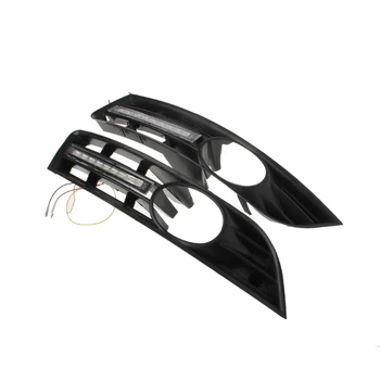

LED Daytime Running Lights DRL Fog Lamp Cover X6HF