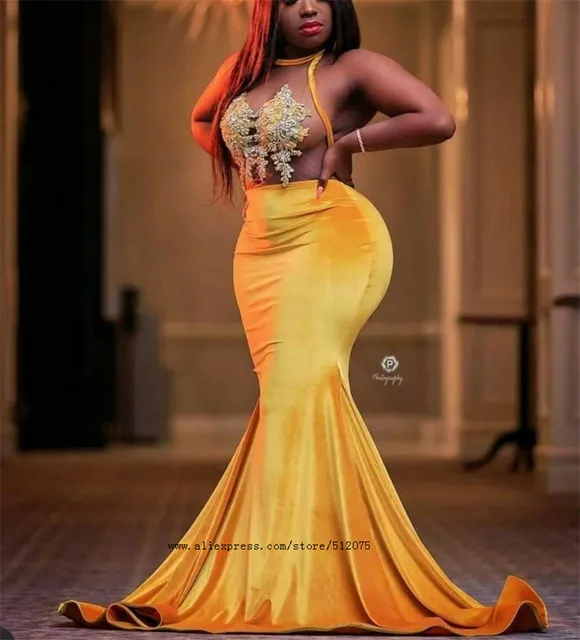 Yellow Prom Dresses 2022 Long Evening 