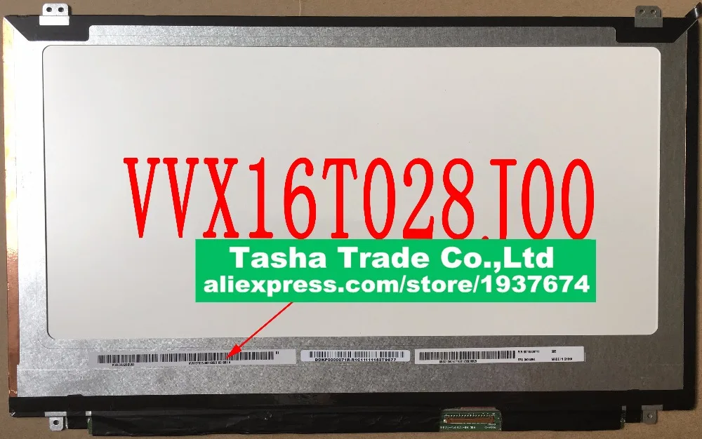 VVX16T028J00 для ноутбука Thinkpad W550 ЖК-экран светодиодный дисплей несенсорный ips PN SD10A09771 FRU 04X4064 2880*1620 матрица матовая