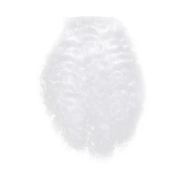 

1pc Santa Beard Curly White Long Funny Creative Decorative Christmas Props Santa Beard for Kids Men Ladies