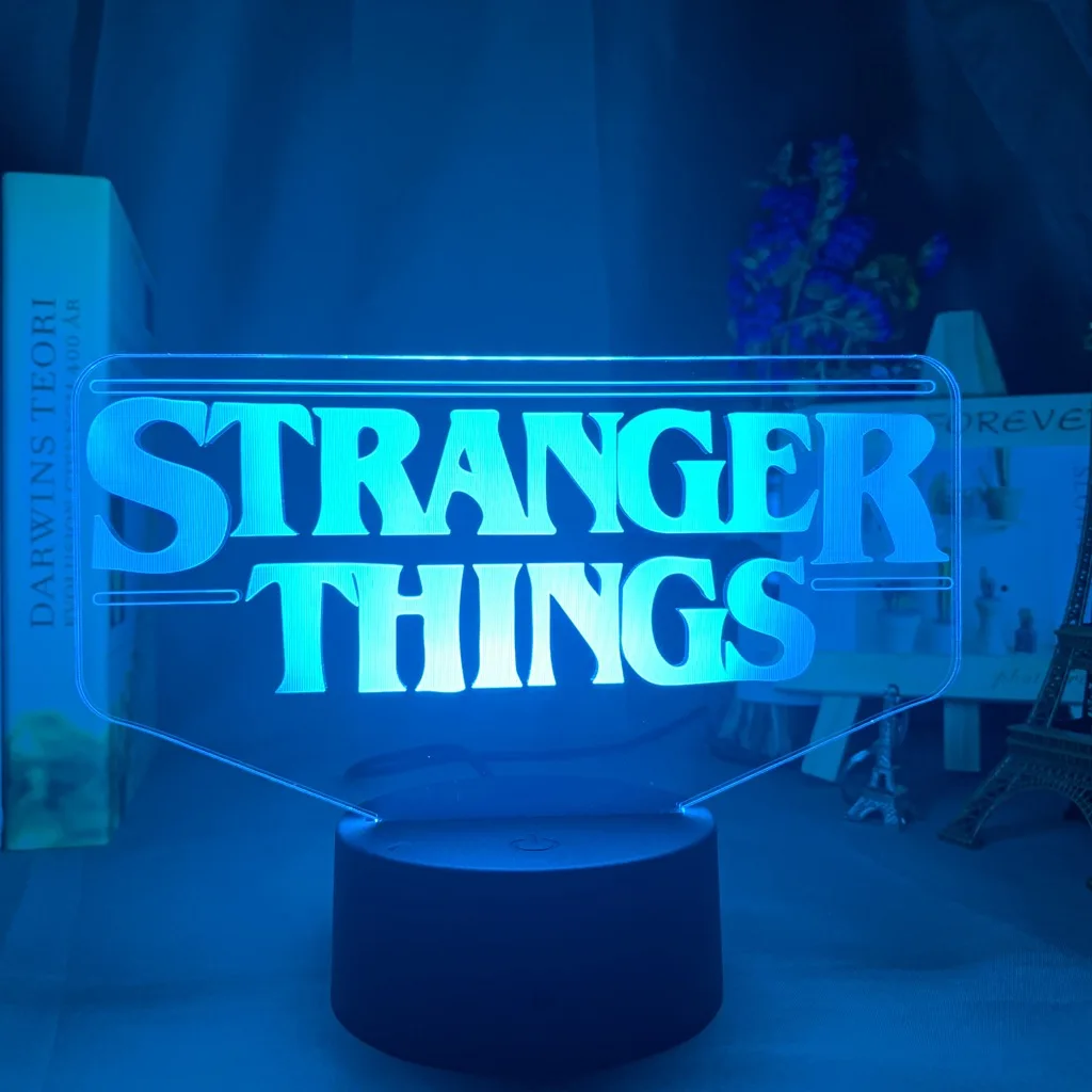 Светодиодный Ночной светильник американский веб телевидение SeriesStranger вещи для