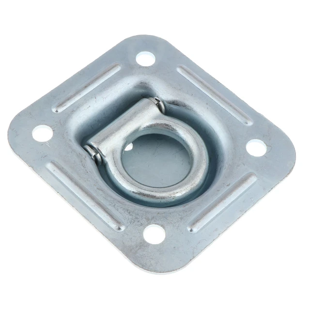 Recessed Tie Down D Rings with Square Mounting — GriponHardware