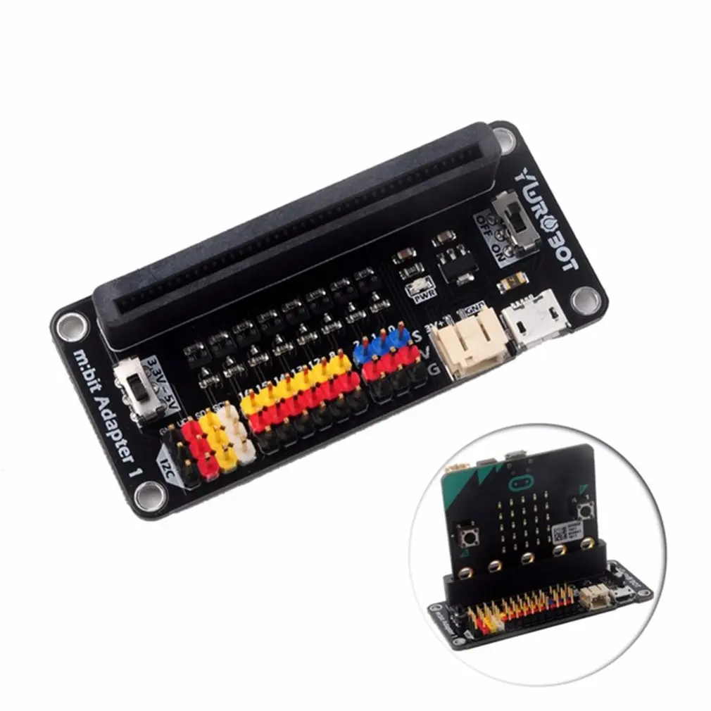 Плата расширения адаптер 3,3 V 5V преобразования I2C для BBC Micro: bit Microbit
