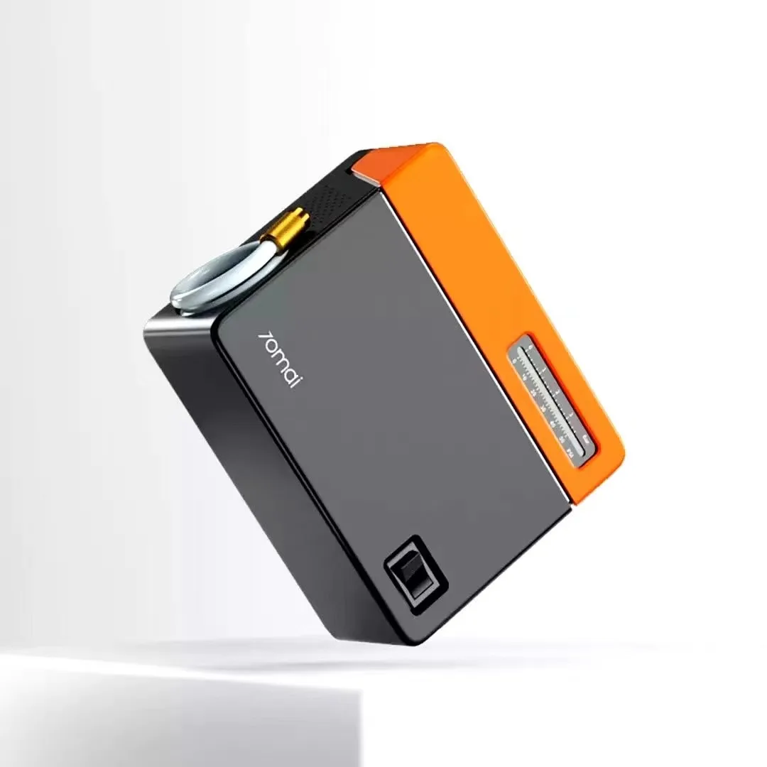  Автомобильный насос для шин Xiaomi 70mai, стандартная версия, маленький размер, большая емкость, малая температура, быстрая зарядка, непреры…