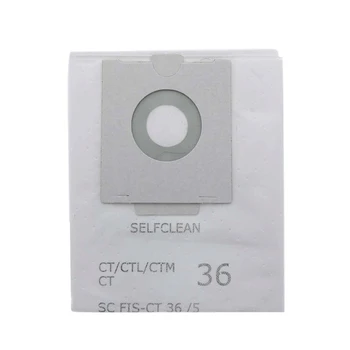 

5pcs Dust Filter Bags Fit For Festool CT36E Dust Extractor Vacuum Cleaner Part