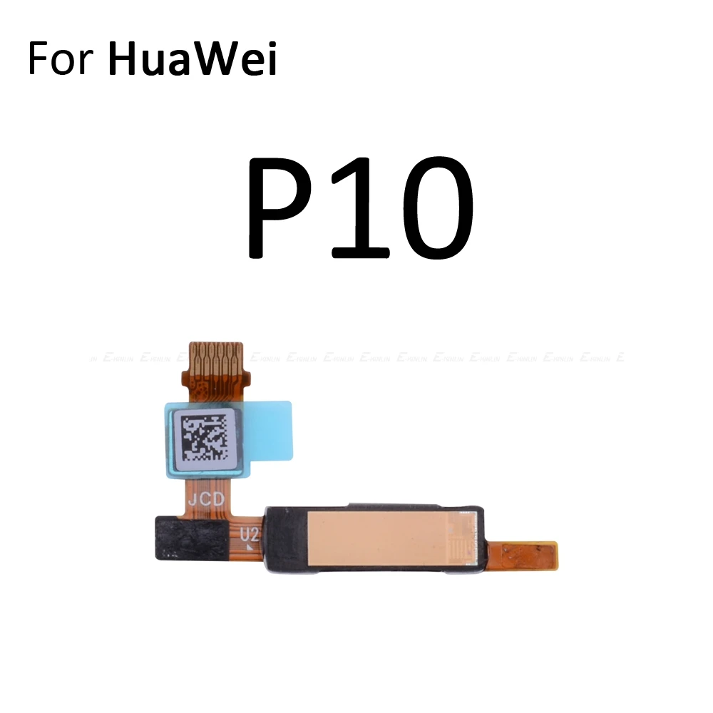 Сканер отпечатков пальцев разъем для Huawei P30 20 Pro P10 Lite сенсорный сенсор ID Главная Кнопка возврата ключ подключения гибкий кабель - Цвет: For P10