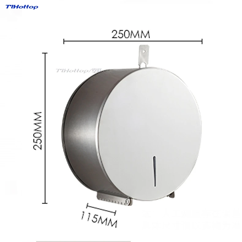 ordinary 1pc Tlhottop высокого качества настенный туалет для бумажного рулона держатель диспенсер для бумажных полотенец аксессуары для ванной комнаты YJ 8621 - Цвет: ordinary 1pc
