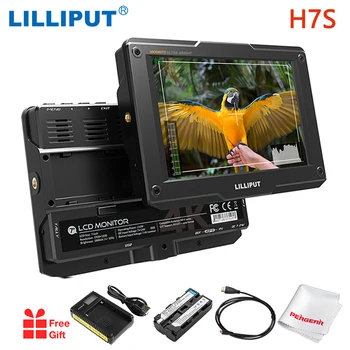 

LILLIPUT H7S New 4K HDMI 7 Inch Field Monitor 1800 Nits Ultra Brightness SDI DSLR On-Camera Monitor For Interview Streaming