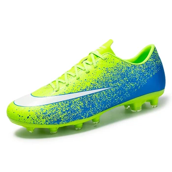 

Men Football Shoes Soccer Cleats Boots Long Spikes Turf Spikes Sneakers Indoor Turf Futsal Soccer Shoes Men Zapatos De Futbol